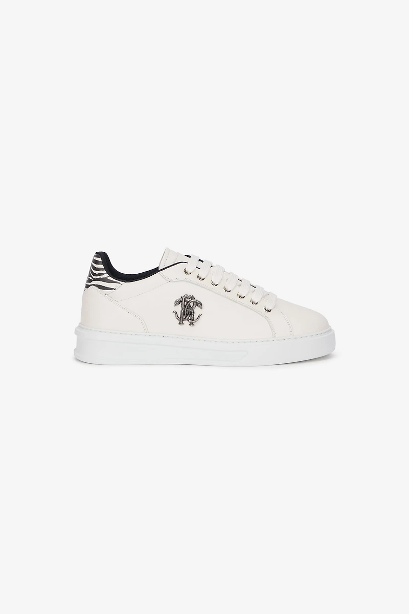 Sneakers With Zebra Insert