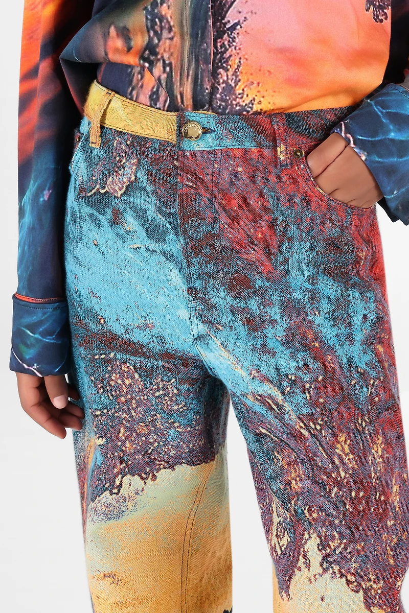 Itaca Print Trousers