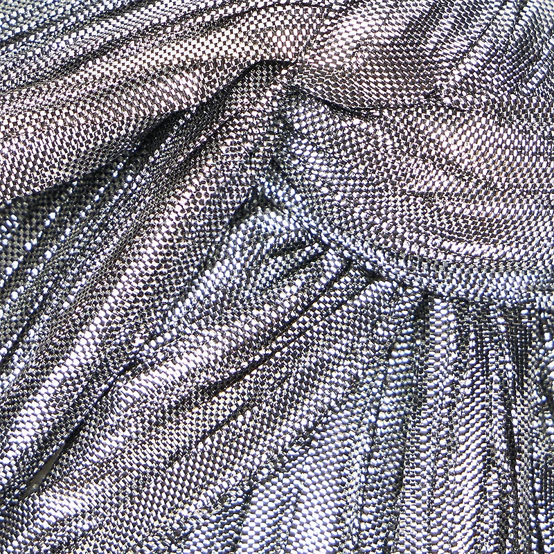 Metallic Leather Slingback Ballet Flats