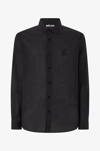 Shirt With JC Embroidery