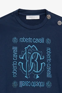 Sweatshirt With Monogram And Logo