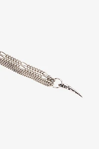 Double Necklace with Fang Pendant