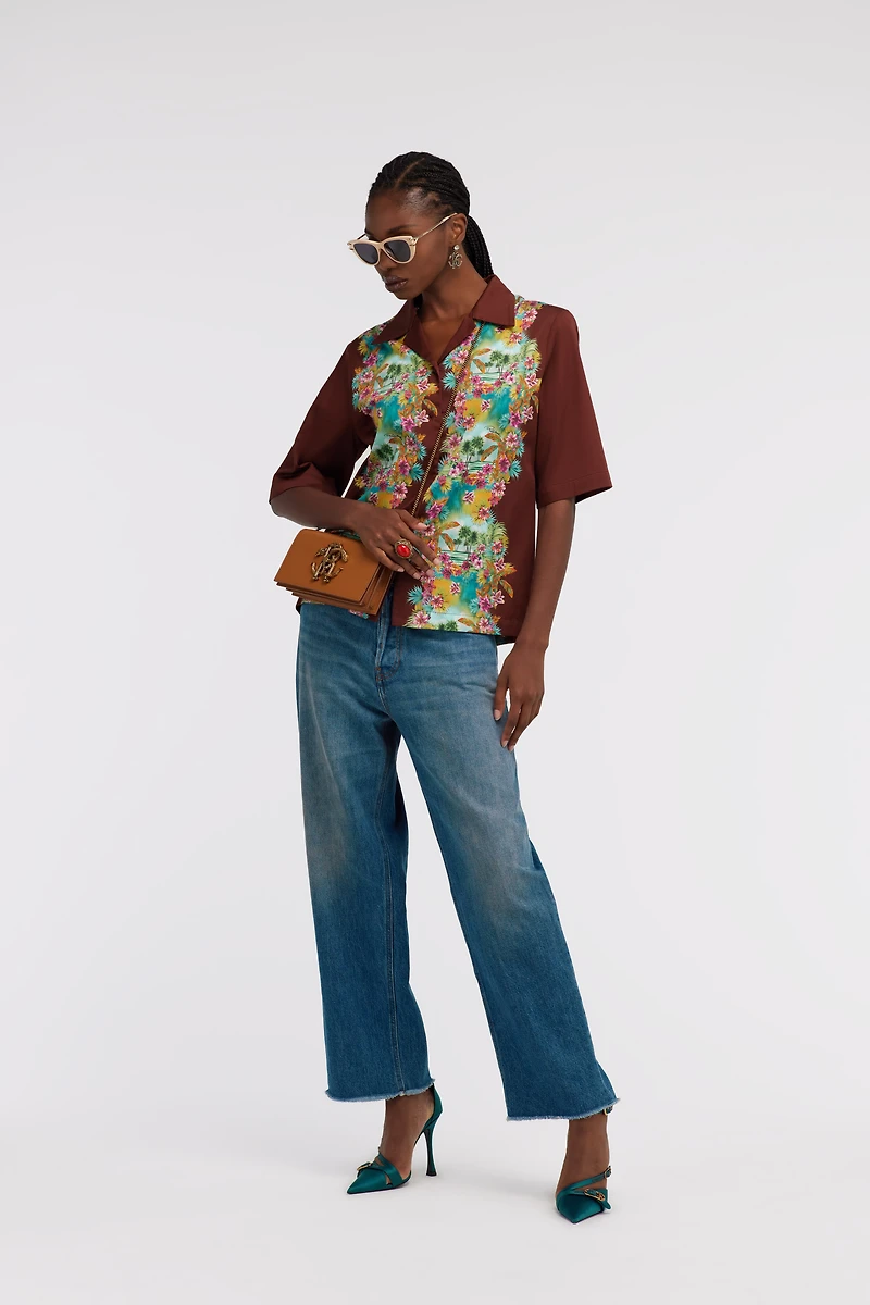 Hawaii Print Short Sleeve Shirt