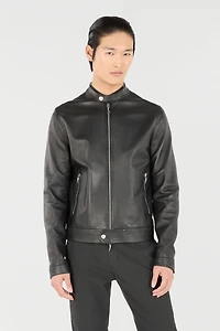 Biker Jacket With Fang Details