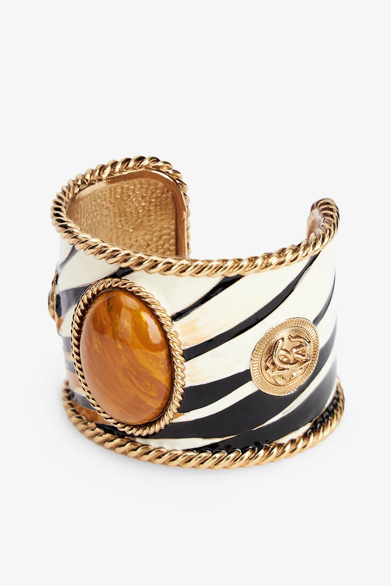 Enameled Metal Bracelet