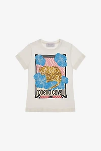 T-shirt with Logo and print