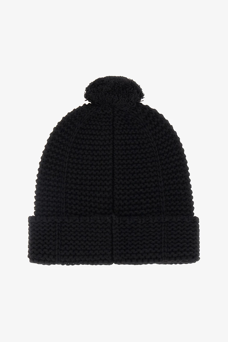 Black Cashmere Blend Hat