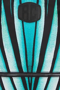 Ray Of Sea Print Backpack