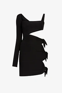 Cut out-detail mini dress
