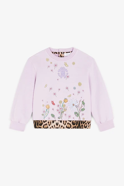 RC Monogram Cotton Sweatshirt