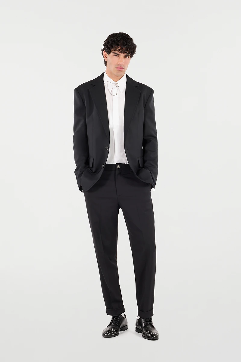 Stretch Wool Pants