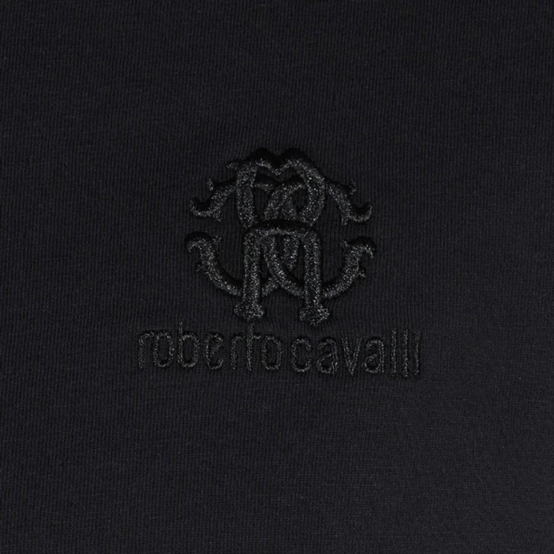 T-Shirt With RC Monogram And Logo Embroidery