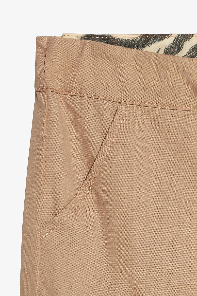 Pants With Branded Patch