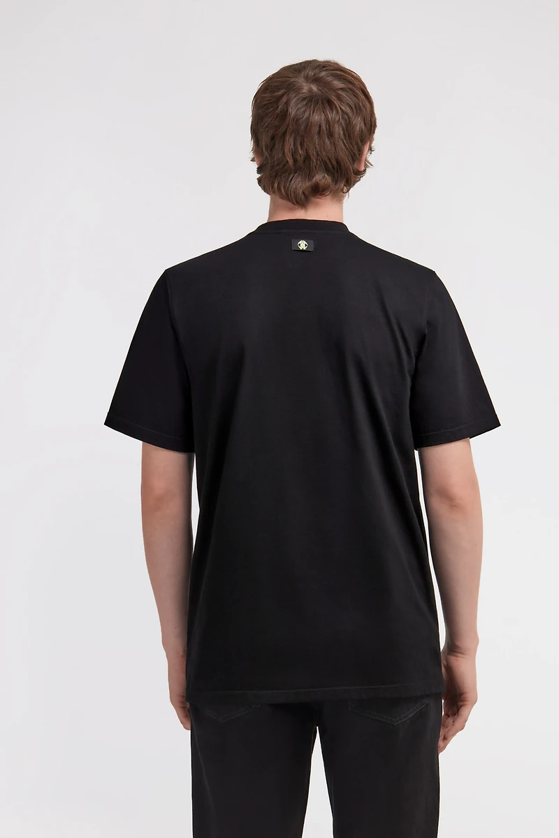 T-shirt with printed logo