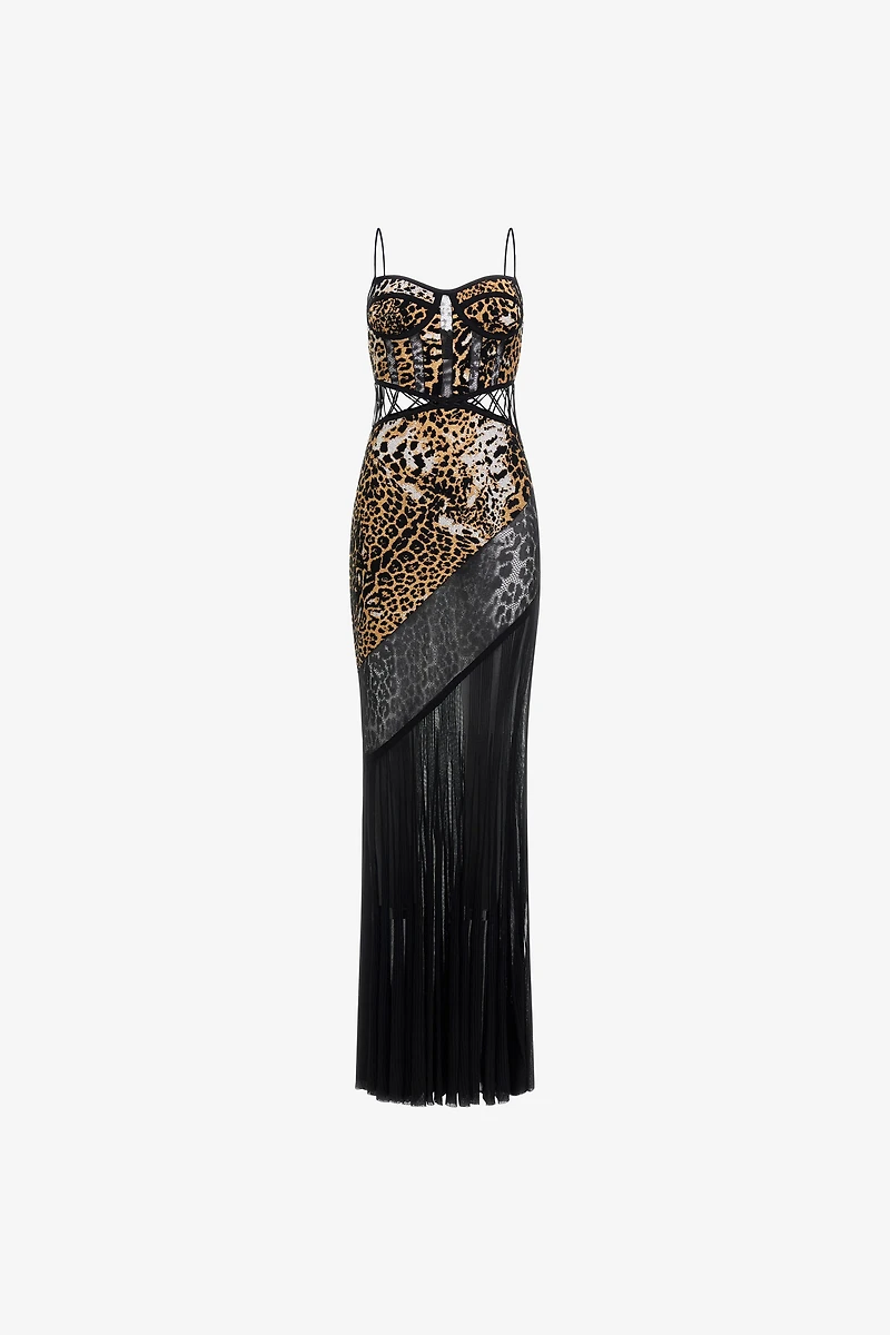 Jaguar Skin knitted Dress