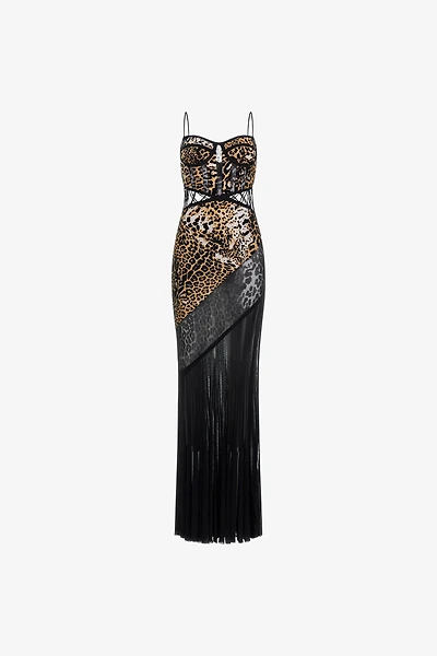 Jaguar Skin knitted Dress
