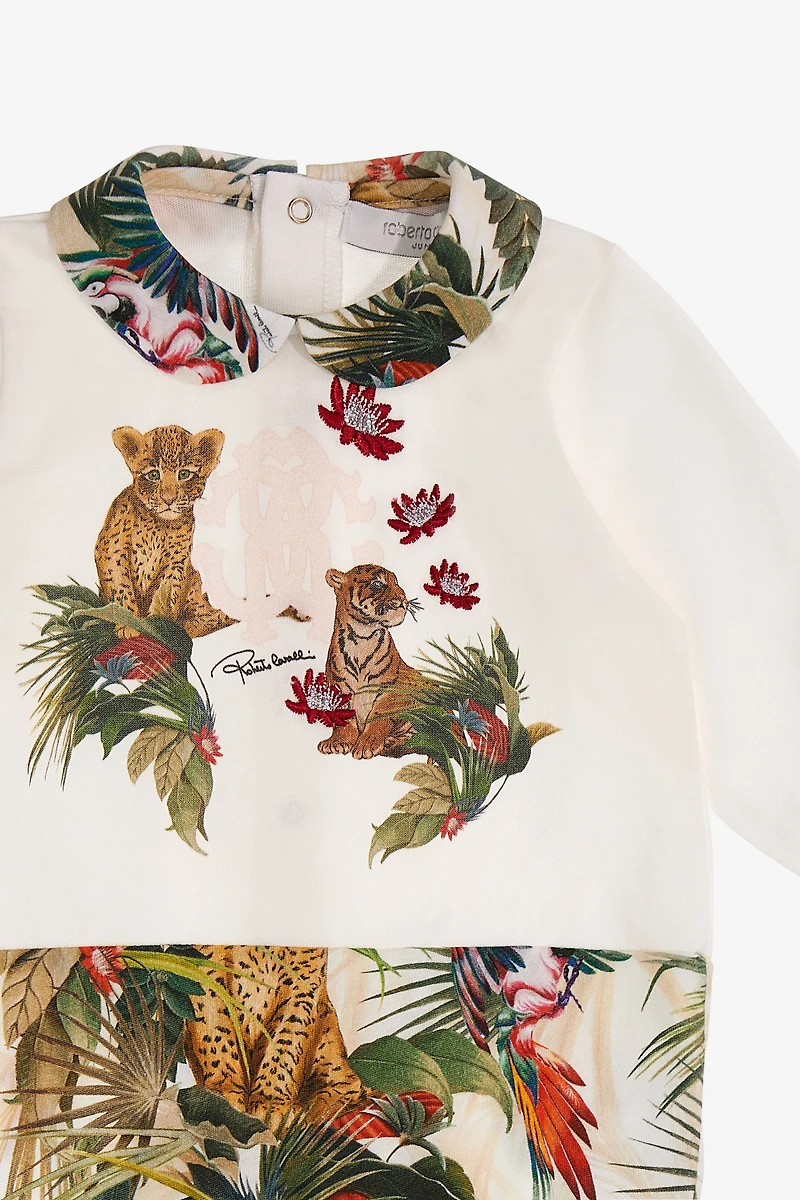 Jungle Print Babygrow set