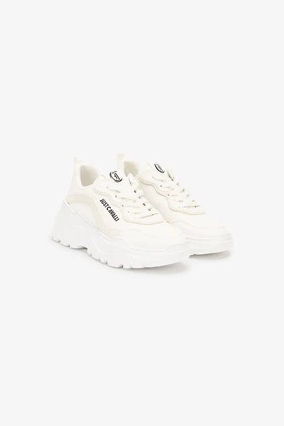 Sneakers With Lug Sole And Logo