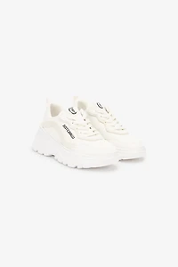 Sneakers With Lug Sole And Logo