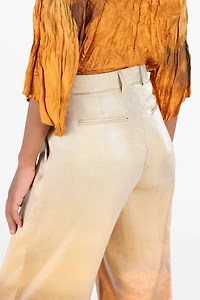 Sunset Print Palazzo Trousers