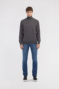 Turtleneck sweater with RC