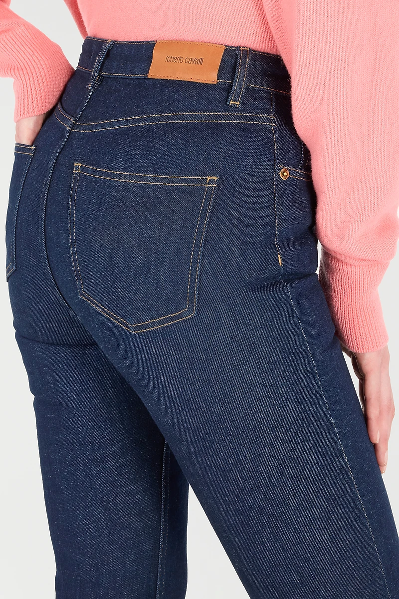 Five-Pocket Flared Jeans
