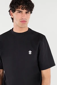 T-Shirt With Mirror Snake Monogram