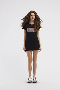 Miniskirt with Logo