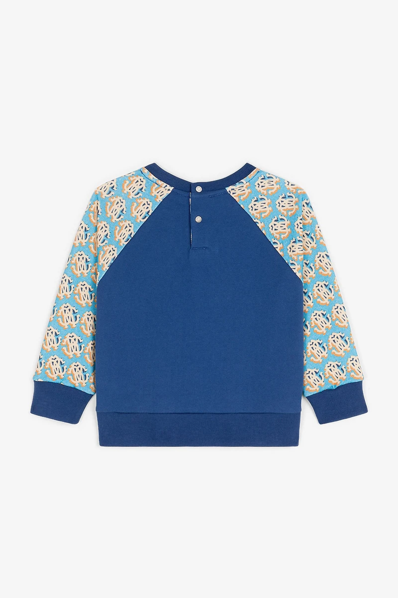 RC Monogram Cotton Sweatshirt