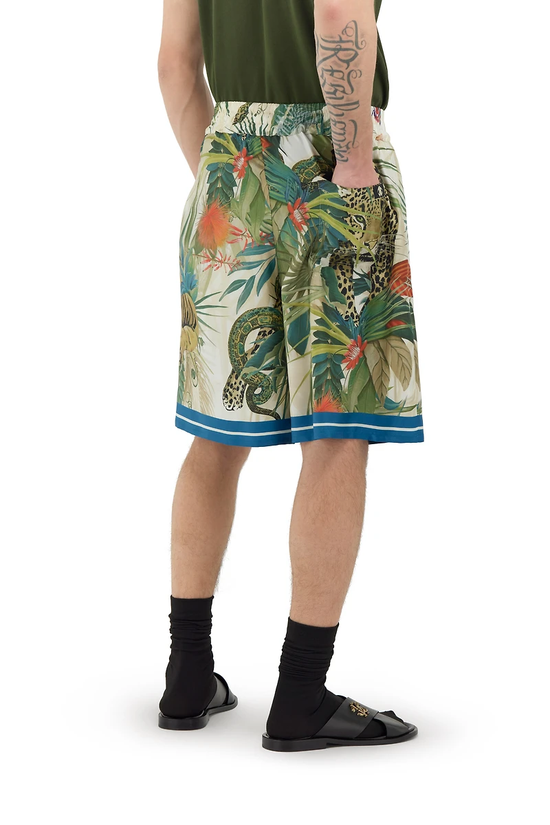 Jungle Print Shorts