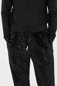 Pants With Animal Motifs