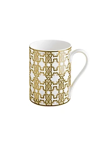 Monogram Gold Mug In Gift Box