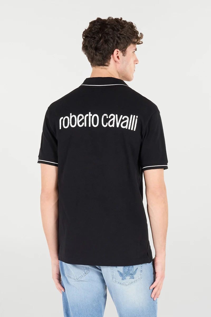Polo With RC Monogram And Logo