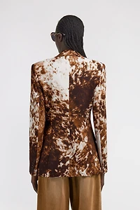 Appaloosa Print Blazer
