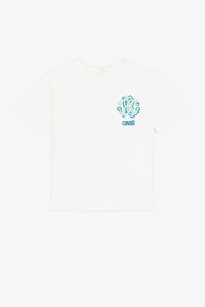 RC Monogram-Embroidered Cotton T-Shirt