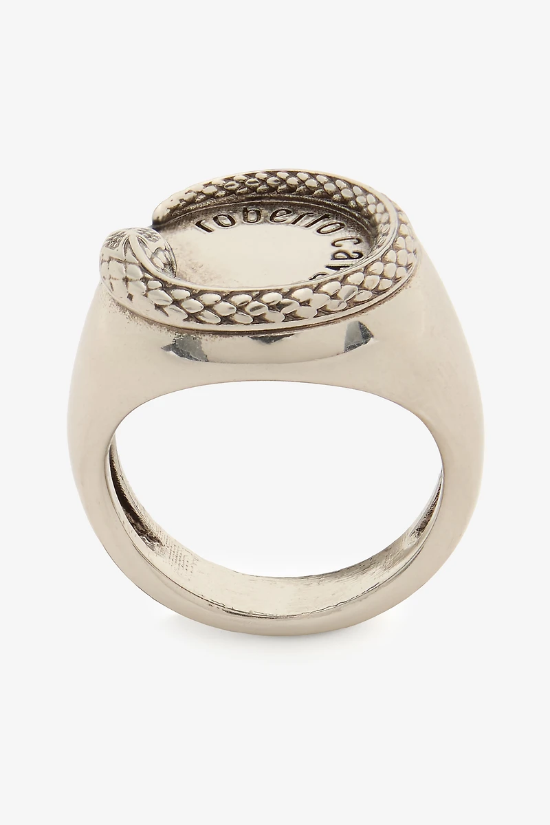 Snake Ring With Logo