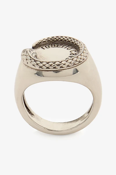 Snake Ring With Logo