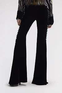 Flare Black Trousers