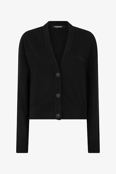Cardigan With Logo
