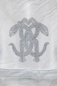 Crystal Snakes terry cotton bathrobe.