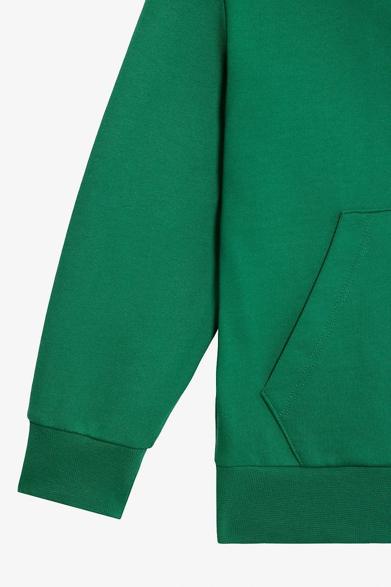 Green Hoodie with RC Monogram