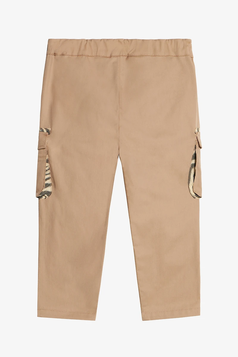 Pants With Branded Patch