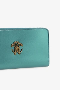 Wallet with Monogram RC and zip