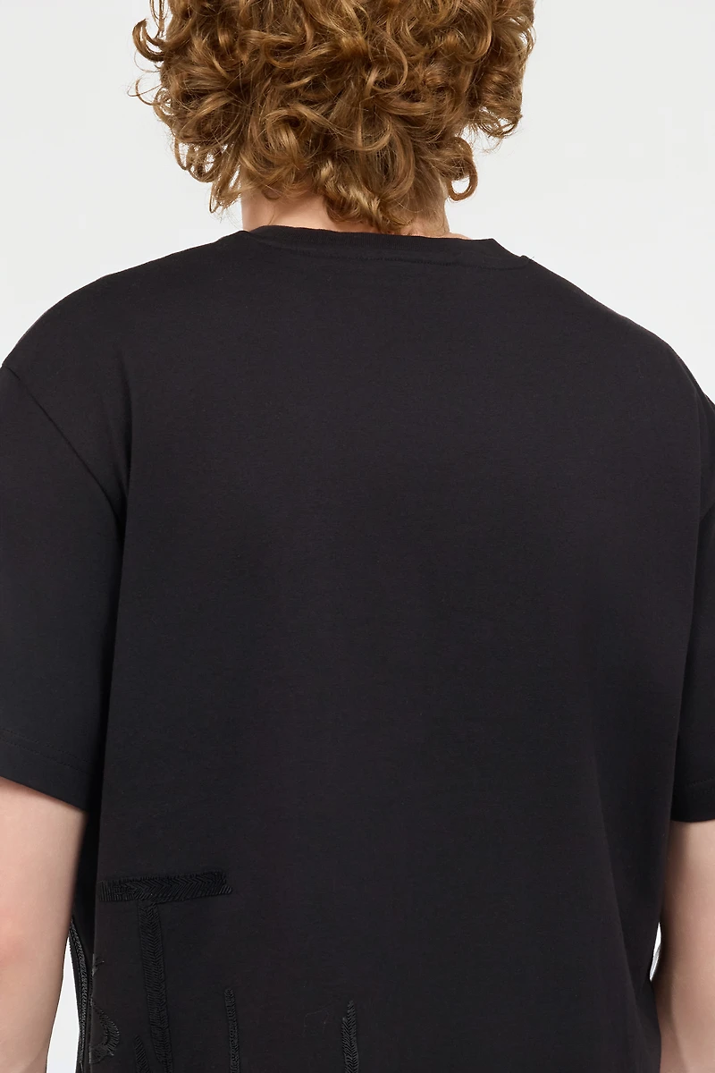 T-Shirt With Logo On The Side