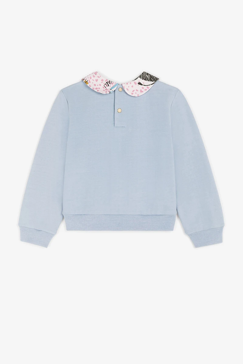 Logo And Wildlife-Print Sweatshirt