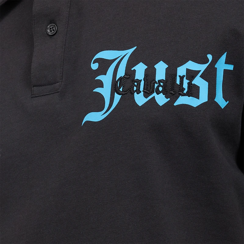 Polo-Shirt With Lettering