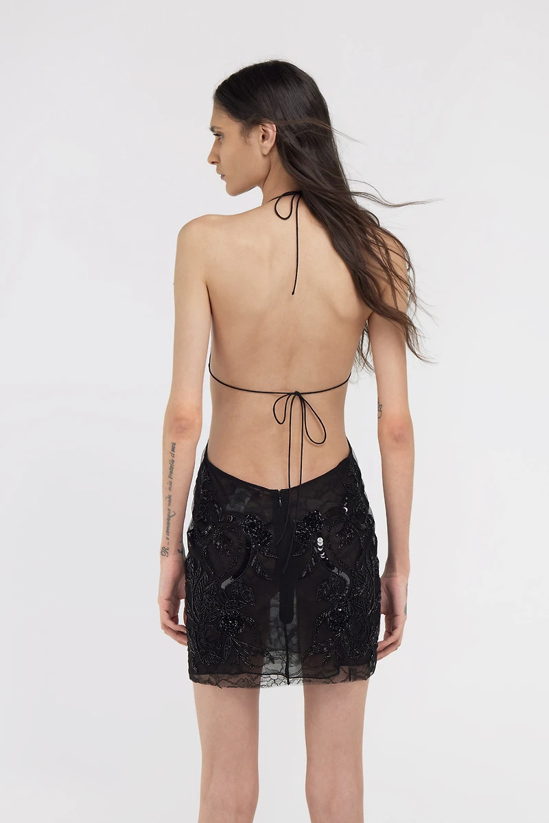 Embroidered dress