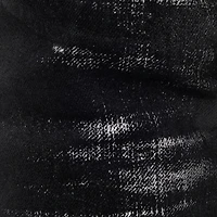 Distressed-Effect Python Skin Jeans