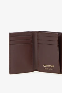 Crocodile-print wallet