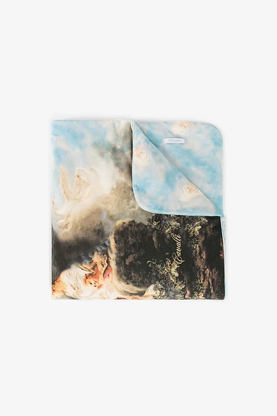 Painting-Print Baby Blanket